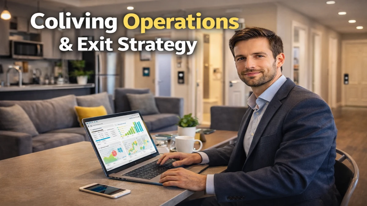 coliving exit strategy planning with portfolio growth and investment returns