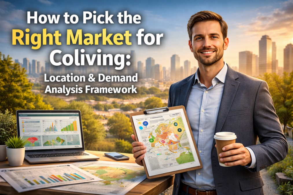 How to choose the best coliving location based on housing shortage and rental affordability