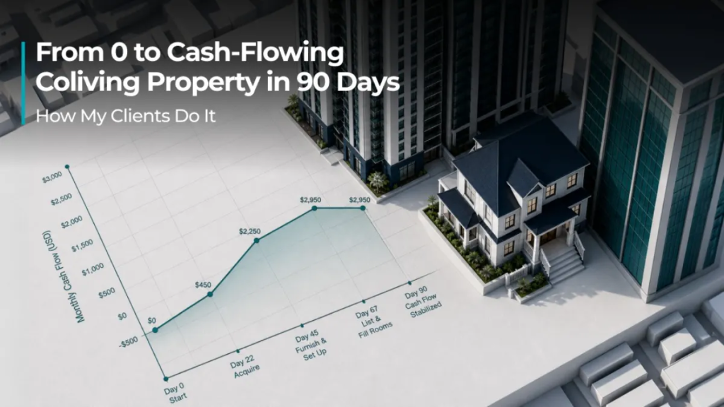 From 0 to Cash-Flowing Coliving Property in 90 Days: How My Clients Do It